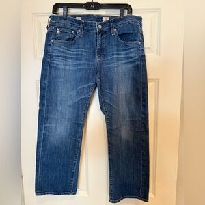 AG tomboy crop jeans